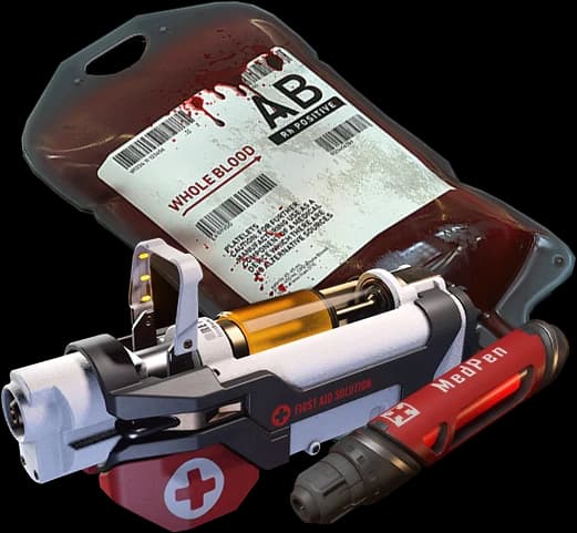 MedPen e sacca di sangue